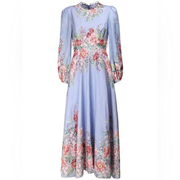 ZIMMERMANN FLORAL MAXI DRESS - Picture 6 of 7